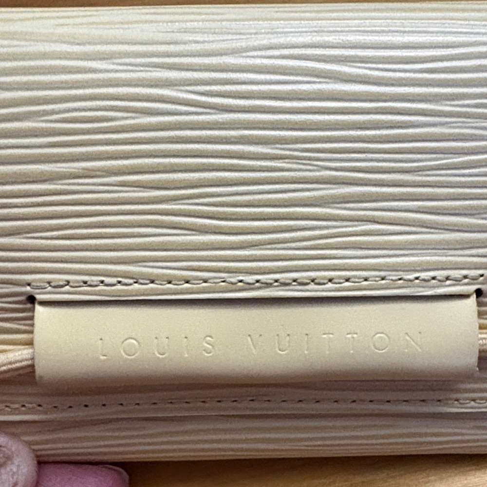 Louis Vuitton Portefeuille Elastique Trifold wallet Vanilla Epi Leather - Picture 4 of 15